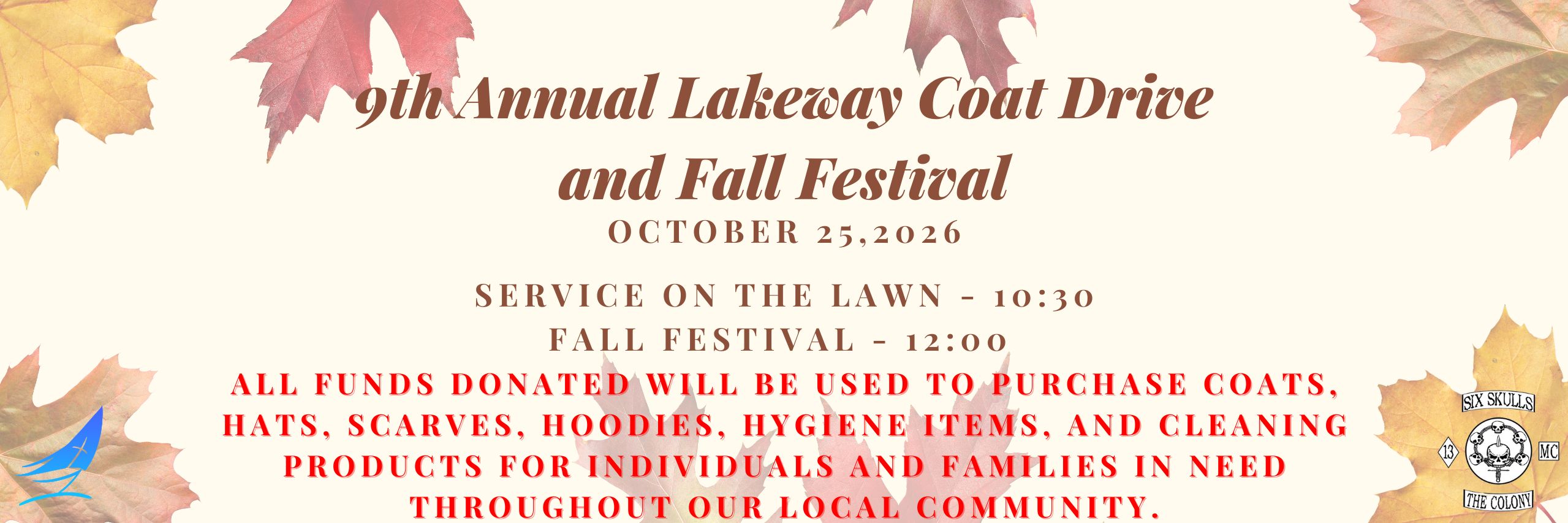 2026 9th Annual Lakeway Coat Drive (2559 × 853 px)